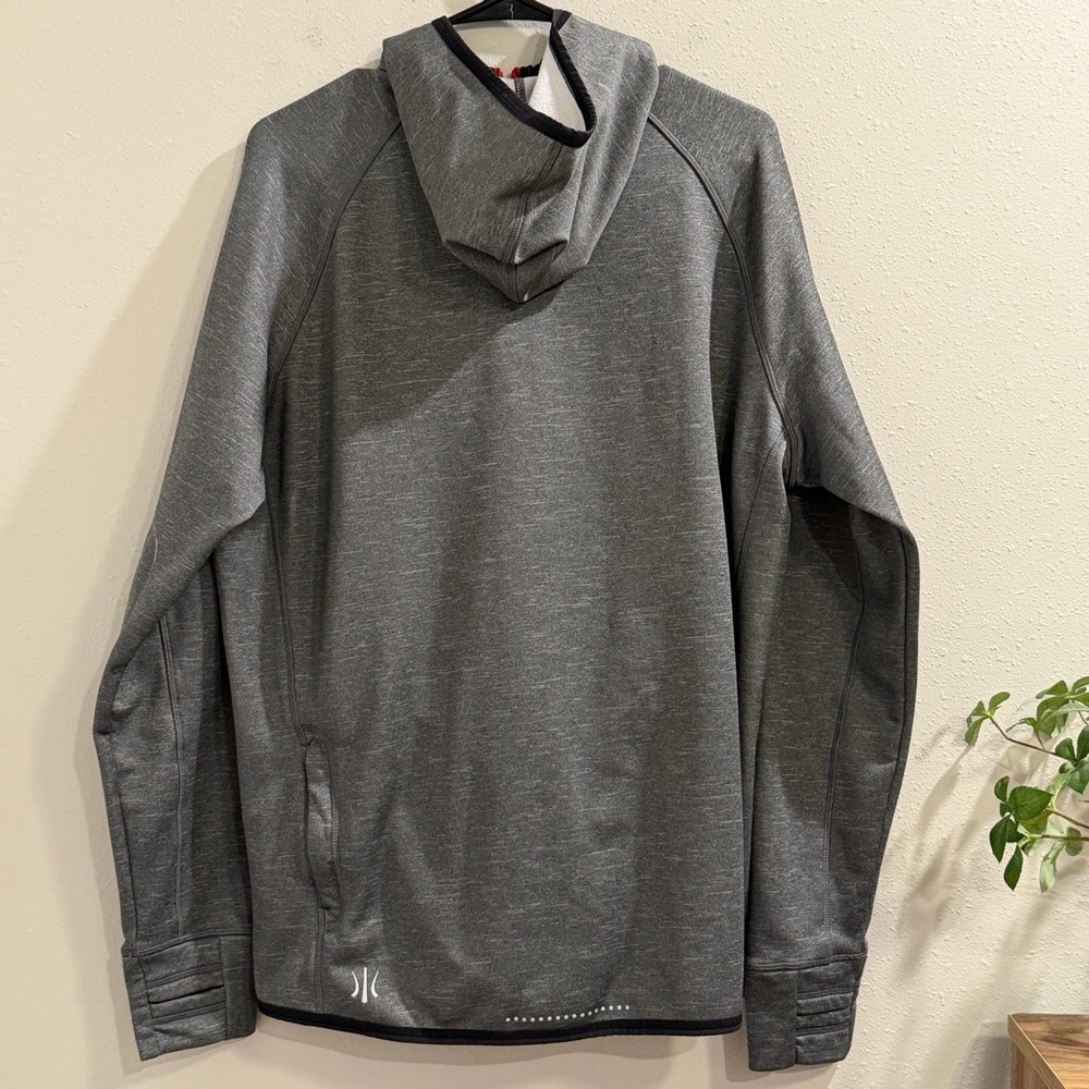 Rhone Men’s Large Heathered 1/4 Zip Pullover Hoodie Performance Casual Athletic - Picture 2 of 8
